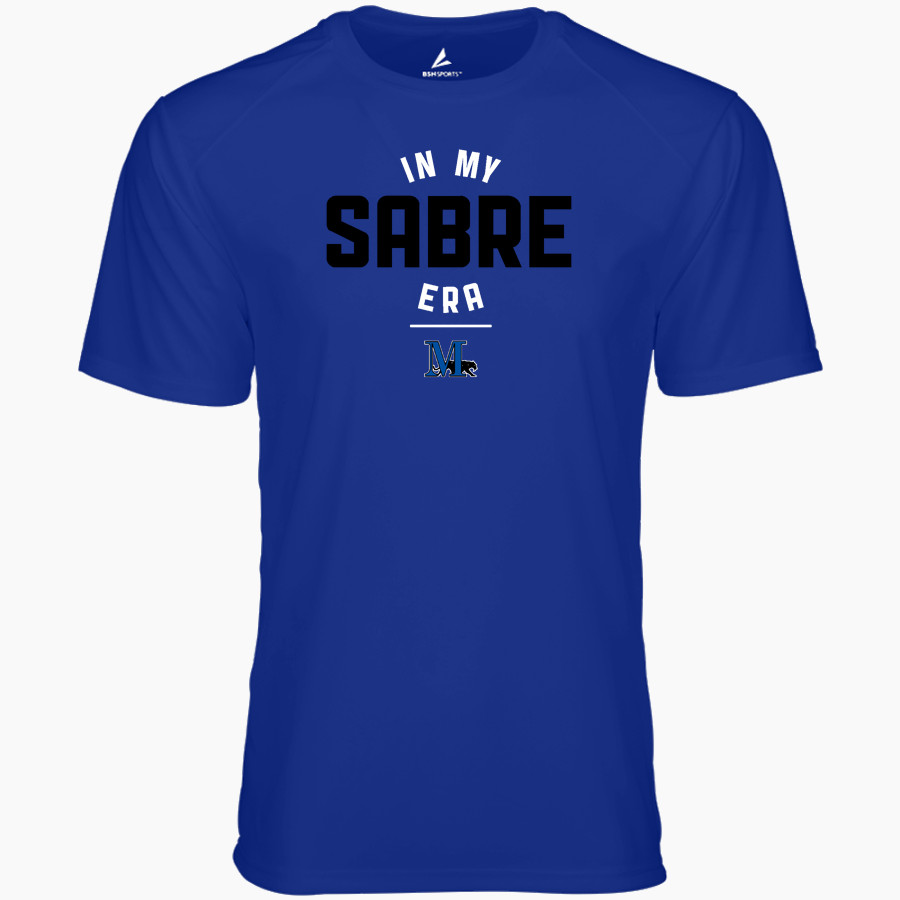 Marian SABRES BSN SPORTS Youth Phenom Short Sleeve T-Shirt