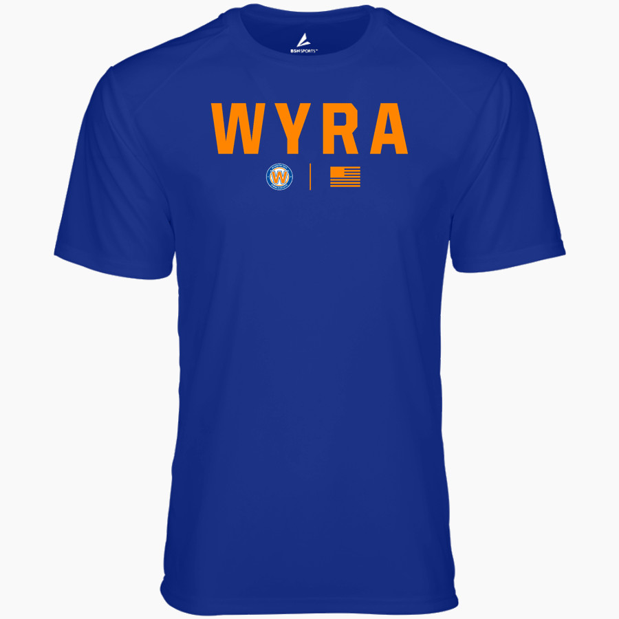 Wilmington Youth Rowing Association WYRA BSN SPORTS Youth Phenom Short Sleeve T-Shirt