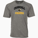 CRANDALL HIGH SCHOOL PIRATES BSN SPORTS Youth Phenom Short Sleeve T-Shirt Front Thumbnail
