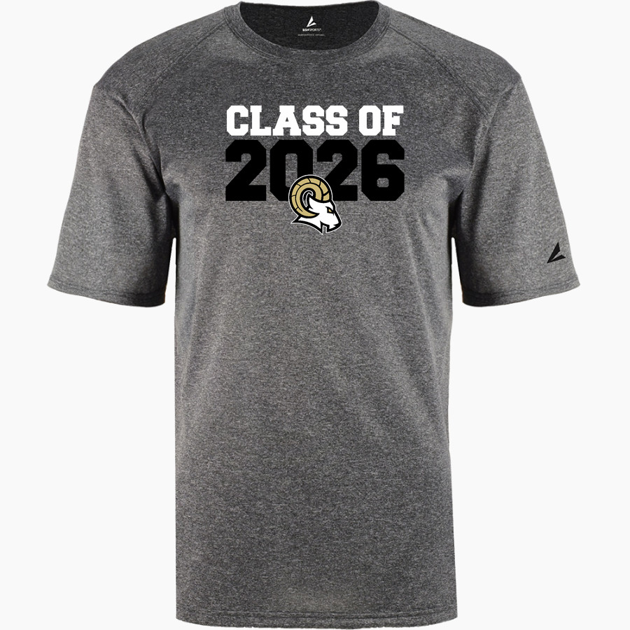 HIGHLAND HIGH SCHOOL RAMS <span class="pdp-name-mascot">HIGHLAND RAMS</span> BSN SPORTS Youth Phenom Short Sleeve T-Shirt