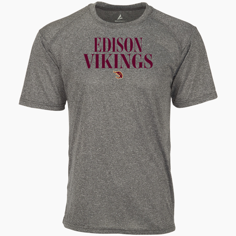 EDISON HIGH SCHOOL VIKINGS BSN SPORTS Youth Phenom Short Sleeve T-Shirt