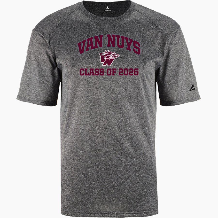 VAN NUYS HIGH SCHOOL WOLVES <span class="pdp-name-mascot">VAN NUYS WOLVES</span> BSN SPORTS Youth Phenom Short Sleeve T-Shirt