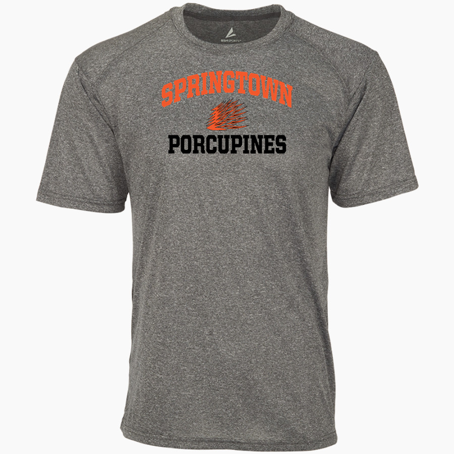 SPRINGTOWN HIGH SCHOOL PORCUPINES BSN SPORTS Youth Phenom Short Sleeve T-Shirt