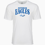 JEFFERSON CHRISTIAN ACADEMY EAGLES BSN SPORTS Youth Phenom Short Sleeve T-Shirt Front Thumbnail