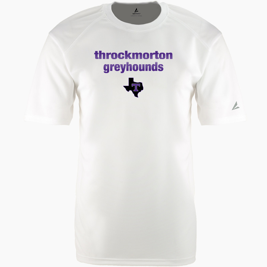 THROCKMORTON HIGH SCHOOL GREYHOUNDS <span class="pdp-name-mascot">THROCKMORTON GREYHOUNDS</span> BSN SPORTS Youth Phenom Short Sleeve T-Shirt