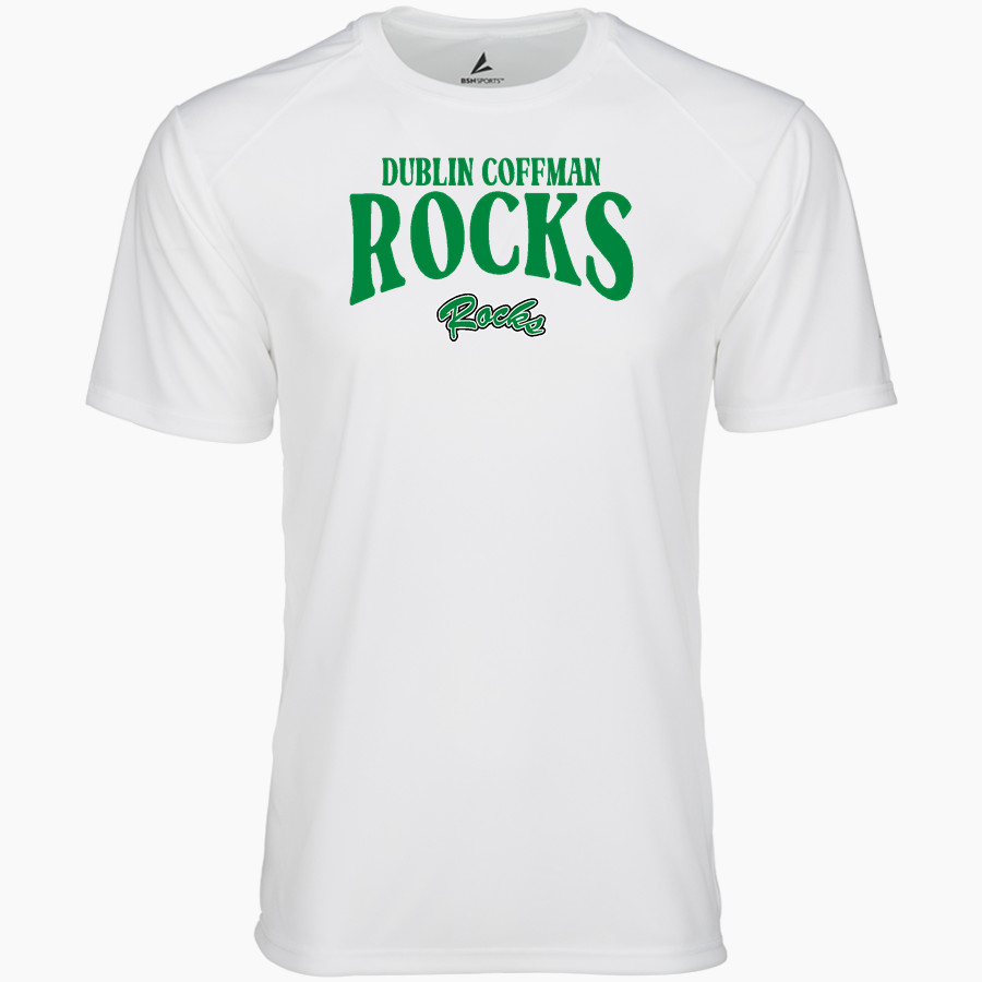 DUBLIN COFFMAN HIGH SCHOOL ROCKS BSN SPORTS Youth Phenom Short Sleeve T-Shirt