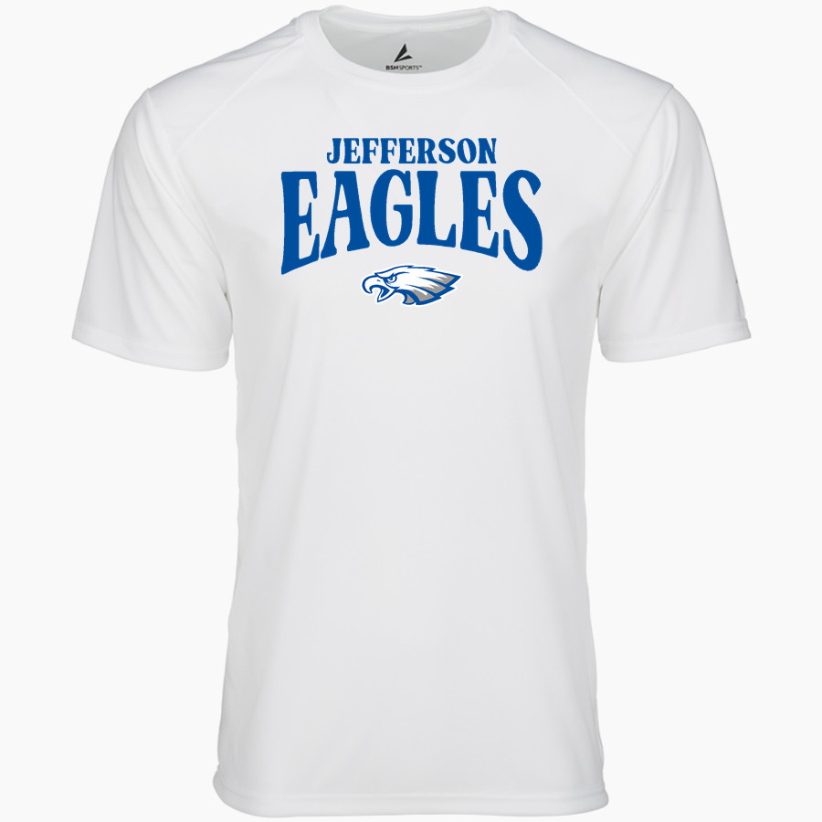 JEFFERSON CHRISTIAN ACADEMY EAGLES BSN SPORTS Youth Phenom Short Sleeve T-Shirt