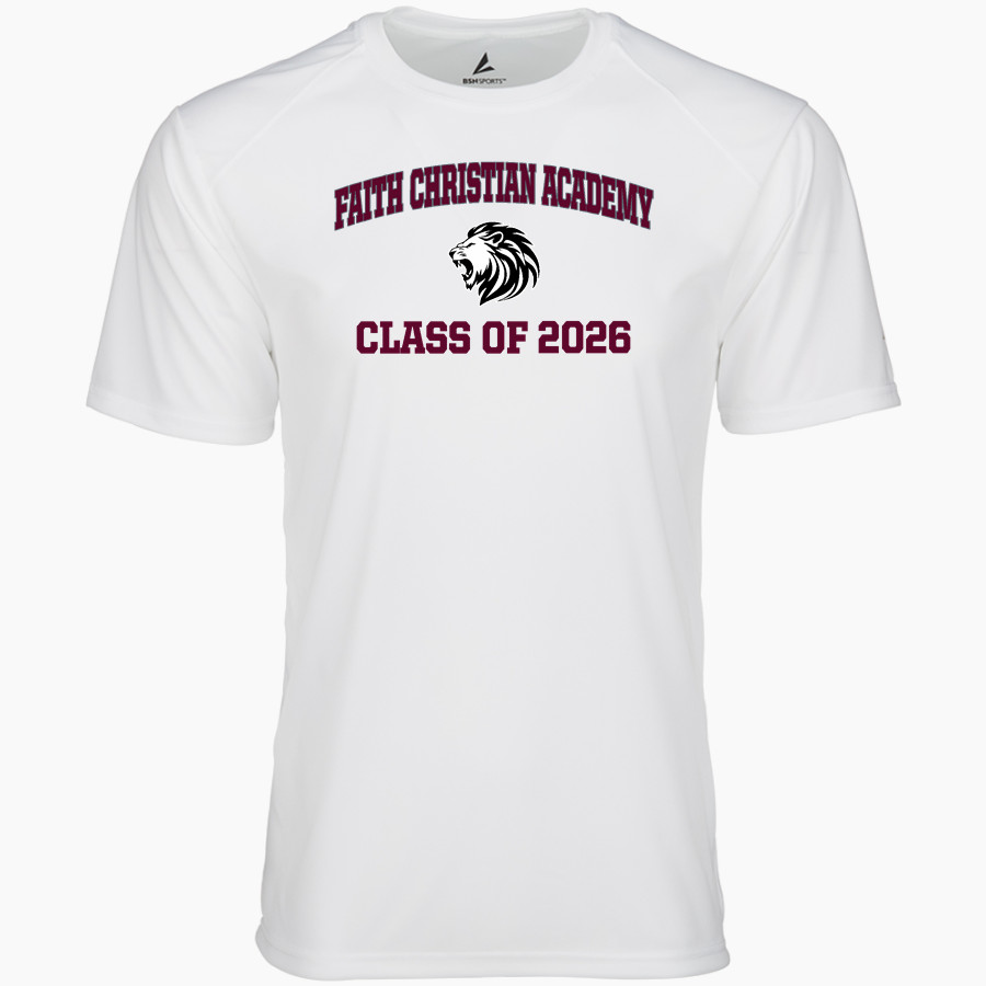 FAITH CHRISTIAN ACADEMY LIONS BSN SPORTS Youth Phenom Short Sleeve T-Shirt