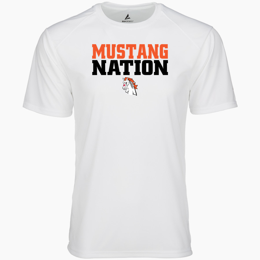 MOHAWK HIGH SCHOOL Mustangs BSN SPORTS Youth Phenom Short Sleeve T-Shirt