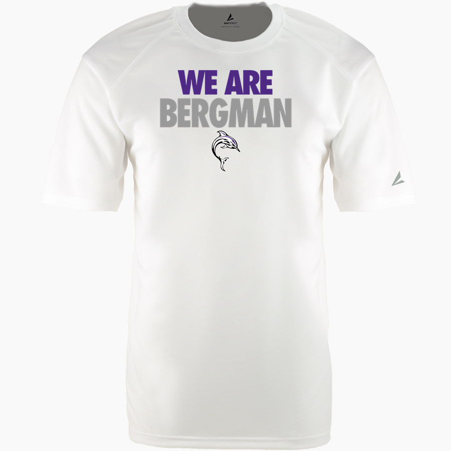 Bergman Dolphins <span class="pdp-name-mascot">Frank V. Bergman Elementary Dolphins</span> BSN SPORTS Youth Phenom Short Sleeve T-Shirt