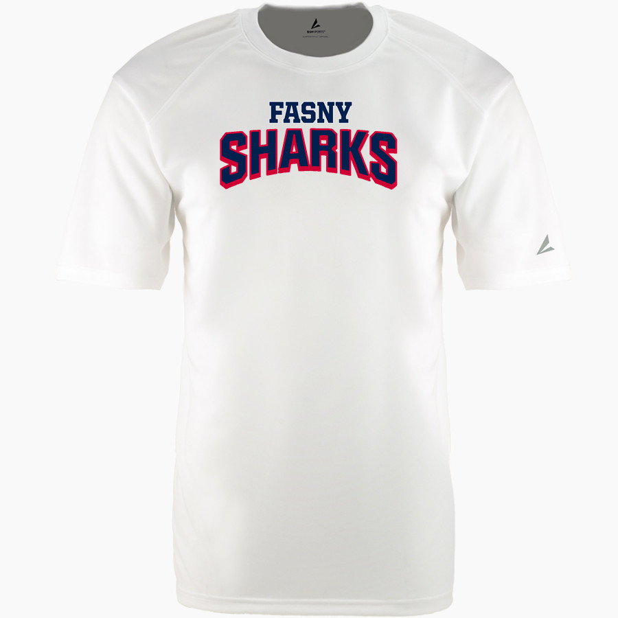 French-American School of New York - Online Store <span class="pdp-name-mascot">French-American School Sharks</span> BSN SPORTS Youth Phenom Short Sleeve T-Shirt
