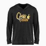 Rochester YellowJackets BSN SPORTS Men's Ultimate Long Sleeve Performance Hoodie Tee Front Thumbnail