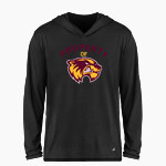 Au Gres-Sims HIGH SCHOOL WOLVERINES <span class="pdp-name-mascot">AU GRES - SIMS WOLVERINES</span> BSN SPORTS Men's Ultimate Long Sleeve Performance Hoodie Tee Front Thumbnail