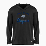ZUMBROTA-MAZEPPA HIGH SCHOOL COUGARS BSN SPORTS Men's Ultimate Long Sleeve Performance Hoodie Tee Front Thumbnail