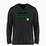 MEADE COUNTY HIGH SCHOOL GREENWAVES <span class="pdp-name-mascot">MEADE COUNTY GREENWAVES</span> BSN SPORTS Men's Ultimate Long Sleeve Performance Hoodie Tee Front Thumbnail