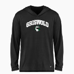 Griswold Grizzlies <span class="pdp-name-mascot">Griswold Grizzlies</span> BSN SPORTS Men's Ultimate Long Sleeve Performance Hoodie Tee Front Thumbnail
