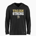 HOT SPRINGS HIGH SCHOOL TROJANS <span class="pdp-name-mascot">HOT SPRINGS TROJANS</span> BSN SPORTS Men's Ultimate Long Sleeve Performance Hoodie Tee Front Thumbnail
