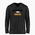Hawaii Baptist Eagles <span class="pdp-name-mascot">HBA Eagles</span> BSN SPORTS Men's Ultimate Long Sleeve Performance Hoodie Tee Front Thumbnail