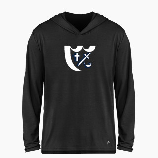 BSN SPORTS Men's Ultimate Long Sleeve Performance Hoodie Tee