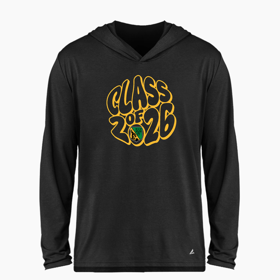 HARWOOD UNION HIGH SCHOOL HIGHLANDERS <span class="pdp-name-mascot">HARWOOD HIGHLANDERS</span> BSN SPORTS Men's Ultimate Long Sleeve Performance Hoodie Tee