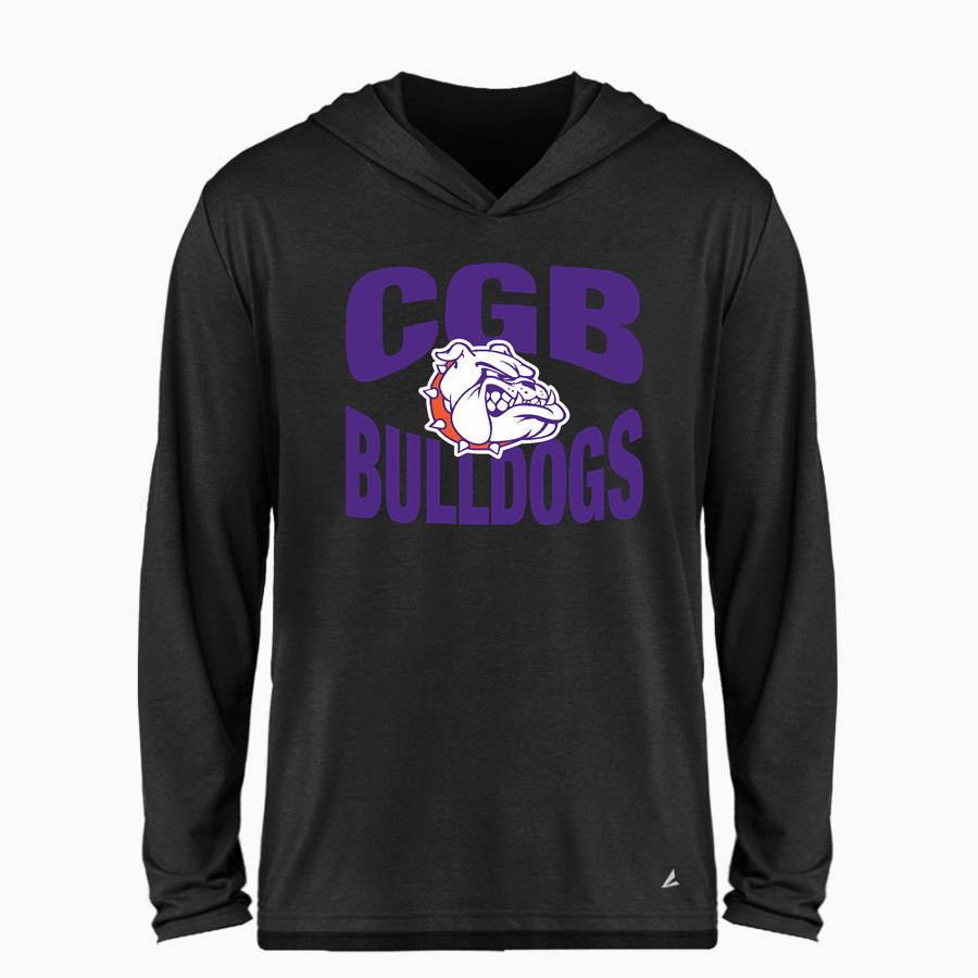 BEMENT MIDDLE SCHOOL BULLDOGS <span class="pdp-name-mascot">BEMENT BULLDOGS</span> BSN SPORTS Men's Ultimate Long Sleeve Performance Hoodie Tee