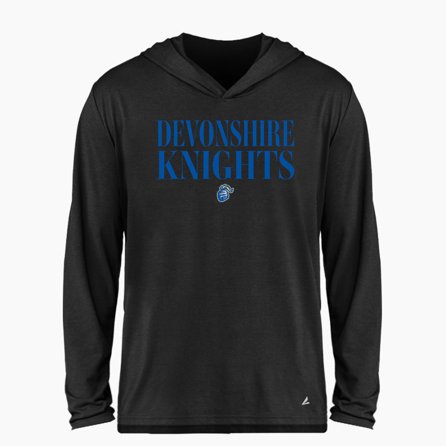 Devonshire Knights <span class="pdp-name-mascot">Devonshire Knights</span> BSN SPORTS Men's Ultimate Long Sleeve Performance Hoodie Tee