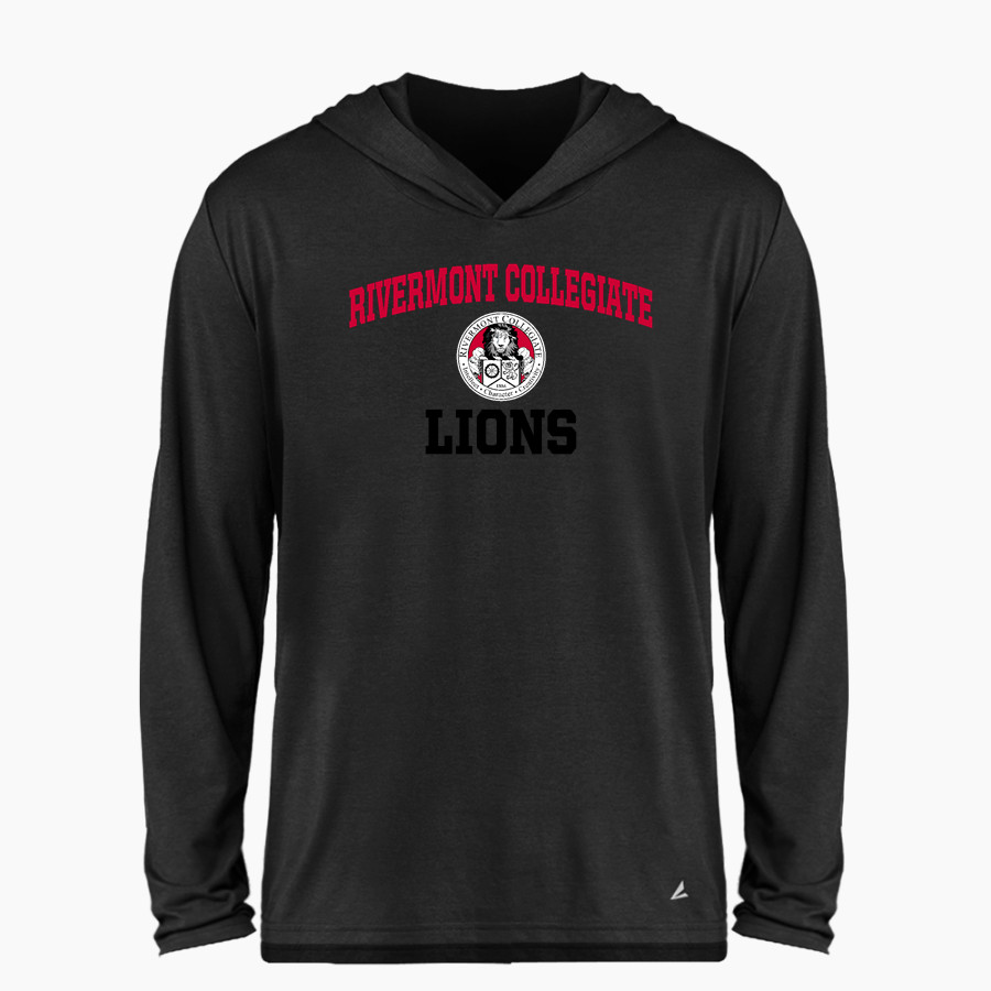 Rivermont Collegiate Lions BSN SPORTS Men's Ultimate Long Sleeve Performance Hoodie Tee