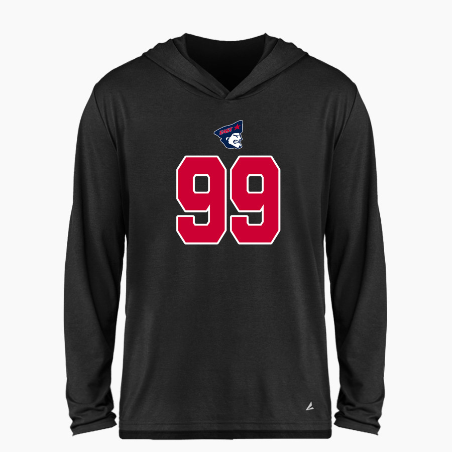 APPLETON EAST PATRIOTS BSN SPORTS Men's Ultimate Long Sleeve Performance Hoodie Tee
