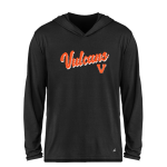 VASSAR HIGH SCHOOL VULCANS <span class="pdp-name-mascot">VASSAR VULCANS</span> BSN SPORTS Men's Ultimate Long Sleeve Performance Hoodie Tee Front Thumbnail