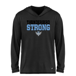 CHEYENNE EAST HIGH SCHOOL THUNDERBIRDS <span class="pdp-name-mascot">CHEYENNE EAST THUNDERBIRDS</span> BSN SPORTS Men's Ultimate Long Sleeve Performance Hoodie Tee Front Thumbnail