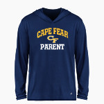 Cape Fear Colts <span class="pdp-name-mascot">Cape Fear Colts</span> BSN SPORTS Men's Ultimate Long Sleeve Performance Hoodie Tee Front Thumbnail