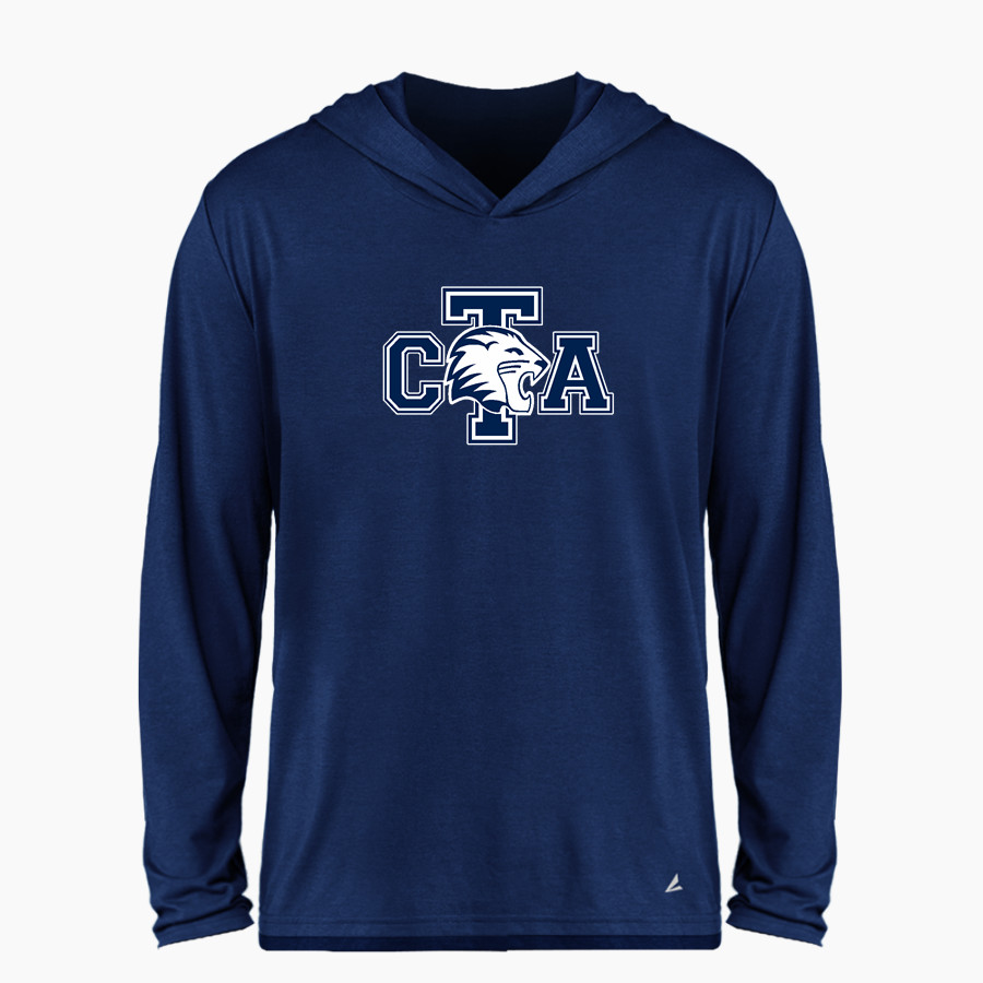 Columbus Torah Academy Lions BSN SPORTS Men's Ultimate Long Sleeve Performance Hoodie Tee