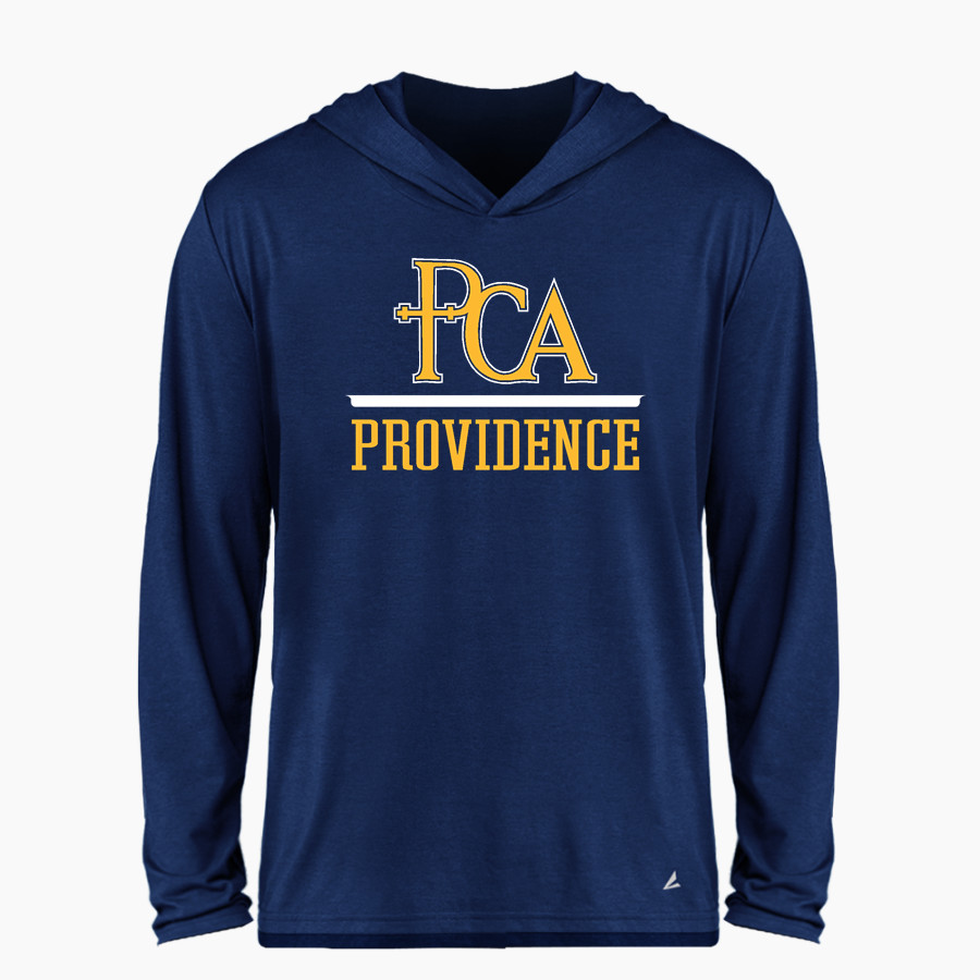 Providence Christian Academy BSN SPORTS Men's Ultimate Long Sleeve Performance Hoodie Tee