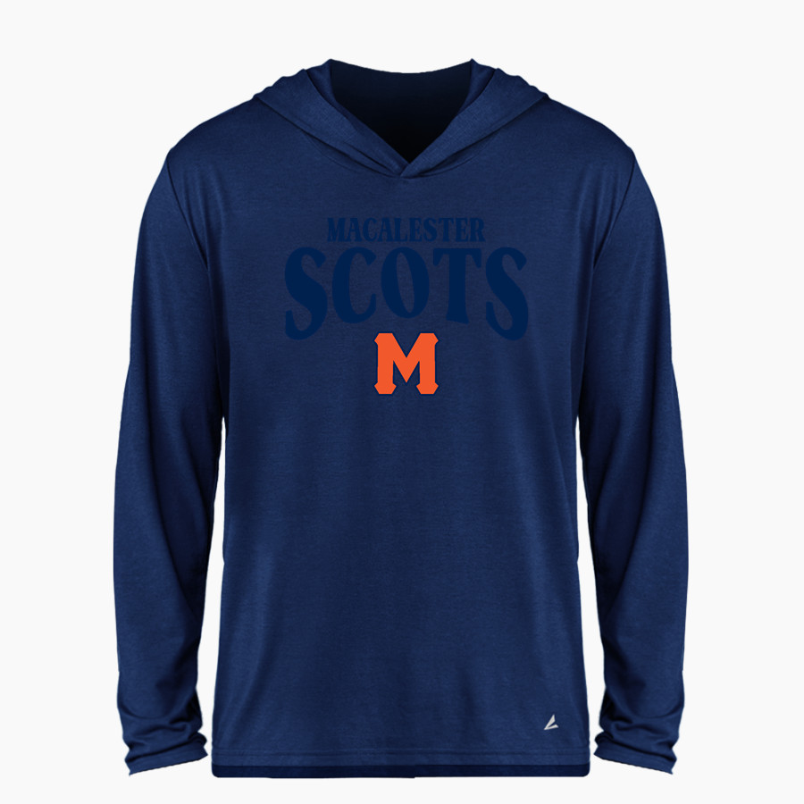 Macalester Scots <span class="pdp-name-mascot">Macalester Scots</span> BSN SPORTS Men's Ultimate Long Sleeve Performance Hoodie Tee