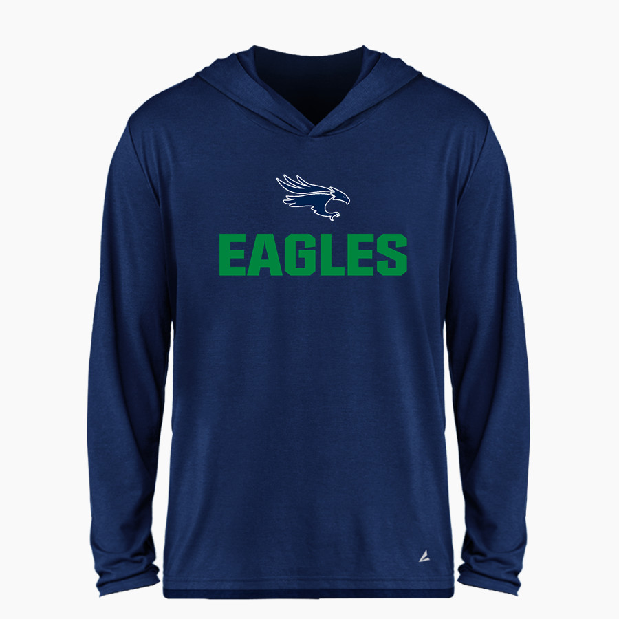 Reynolds Mountain Eagles BSN SPORTS Men's Ultimate Long Sleeve Performance Hoodie Tee