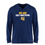 East Hartford Hornets <span class="pdp-name-mascot">East Hartford Youth Football Hornets</span> BSN SPORTS Men's Ultimate Long Sleeve Performance Hoodie Tee Front Thumbnail