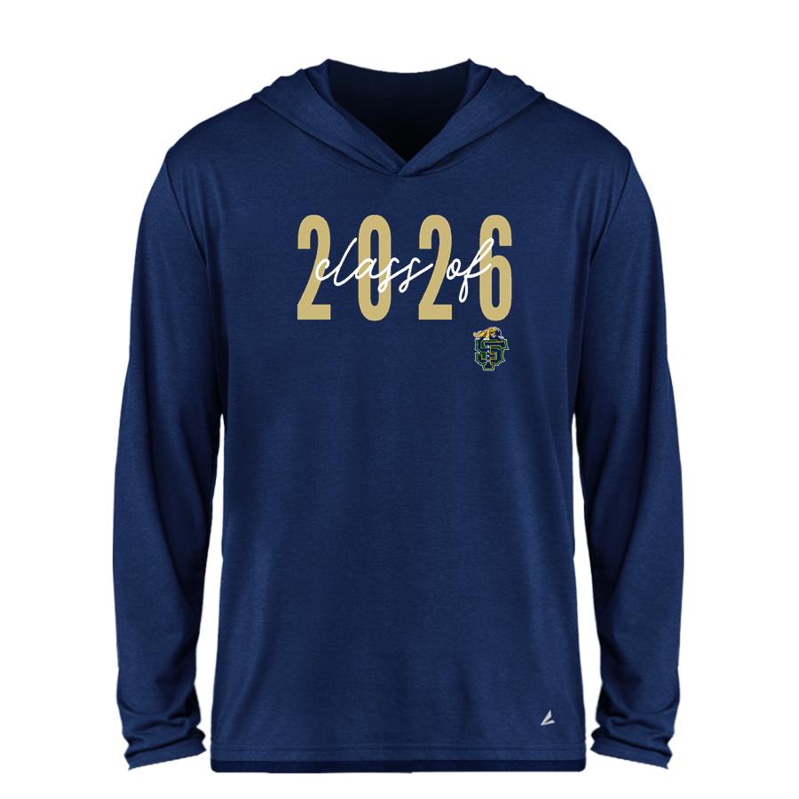 SUMNER-FREDERICKSBURG HIGH SCH COUGARS <span class="pdp-name-mascot">SUMNER - FREDERICKSBURG COUGARS</span> BSN SPORTS Men's Ultimate Long Sleeve Performance Hoodie Tee