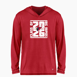 BSN SPORTS Men's Ultimate Long Sleeve Performance Hoodie Tee