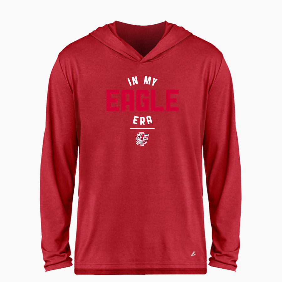 SANTIAM CHRISTIAN HIGH SCHOOL EAGLES <span class="pdp-name-mascot">SANTIAM CHRISTIAN EAGLES</span> BSN SPORTS Men's Ultimate Long Sleeve Performance Hoodie Tee