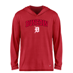 Dunedin Falcons <span class="pdp-name-mascot">Dunedin High School Falcons</span> BSN SPORTS Men's Ultimate Long Sleeve Performance Hoodie Tee Front Thumbnail