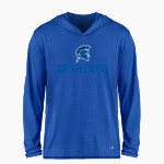 CENTENNIAL HIGH SCHOOL SPARTANS <span class="pdp-name-mascot">CENTENNIAL SPARTANS</span> BSN SPORTS Men's Ultimate Long Sleeve Performance Hoodie Tee Front Thumbnail
