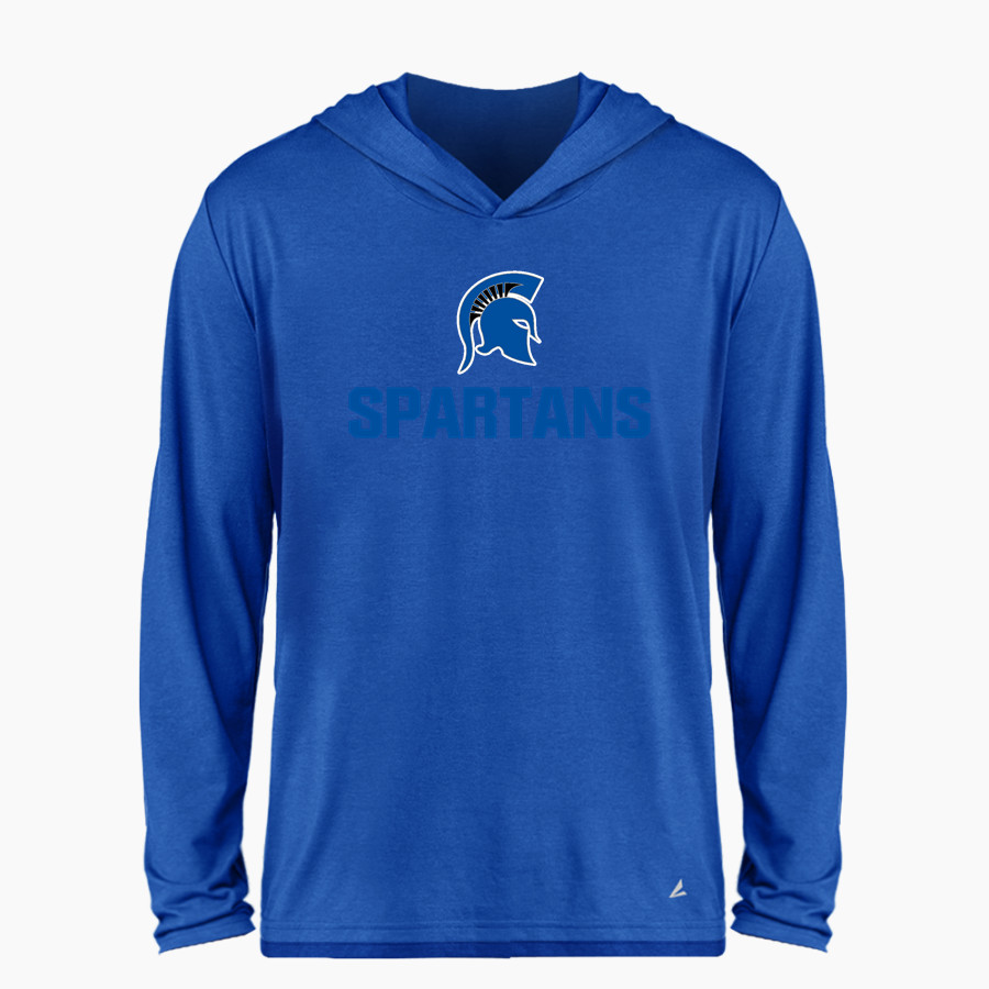 CENTENNIAL HIGH SCHOOL SPARTANS <span class="pdp-name-mascot">CENTENNIAL SPARTANS</span> BSN SPORTS Men's Ultimate Long Sleeve Performance Hoodie Tee