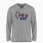 Glenn Grizzlies <span class="pdp-name-mascot">Tom Glenn Grizzlies</span> BSN SPORTS Men's Ultimate Long Sleeve Performance Hoodie Tee Front Thumbnail