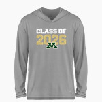 Mayo Spartans <span class="pdp-name-mascot">Mayo Spartans</span> BSN SPORTS Men's Ultimate Long Sleeve Performance Hoodie Tee Front Thumbnail