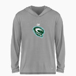 SCTCC Cyclones Online Apparel Store <span class="pdp-name-mascot">St Cloud Cyclones</span> BSN SPORTS Men's Ultimate Long Sleeve Performance Hoodie Tee Front Thumbnail