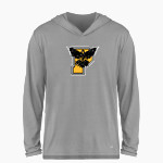 PETTISVILLE BLACKBIRDS ONLINE STORE BSN SPORTS Men's Ultimate Long Sleeve Performance Hoodie Tee Front Thumbnail