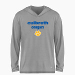 CULBRETH Cougars BSN SPORTS Men's Ultimate Long Sleeve Performance Hoodie Tee Front Thumbnail