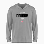 Mountain View Cougars <span class="pdp-name-mascot">Mountain View Cougars</span> BSN SPORTS Men's Ultimate Long Sleeve Performance Hoodie Tee Front Thumbnail