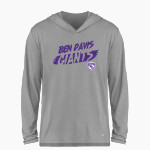 Ben Davis Giants BSN SPORTS Men's Ultimate Long Sleeve Performance Hoodie Tee Front Thumbnail