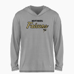 Northview Falcons BSN SPORTS Men's Ultimate Long Sleeve Performance Hoodie Tee Front Thumbnail